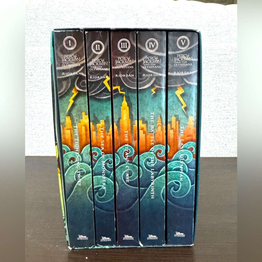 Percy Jackson Box Set Brand New!